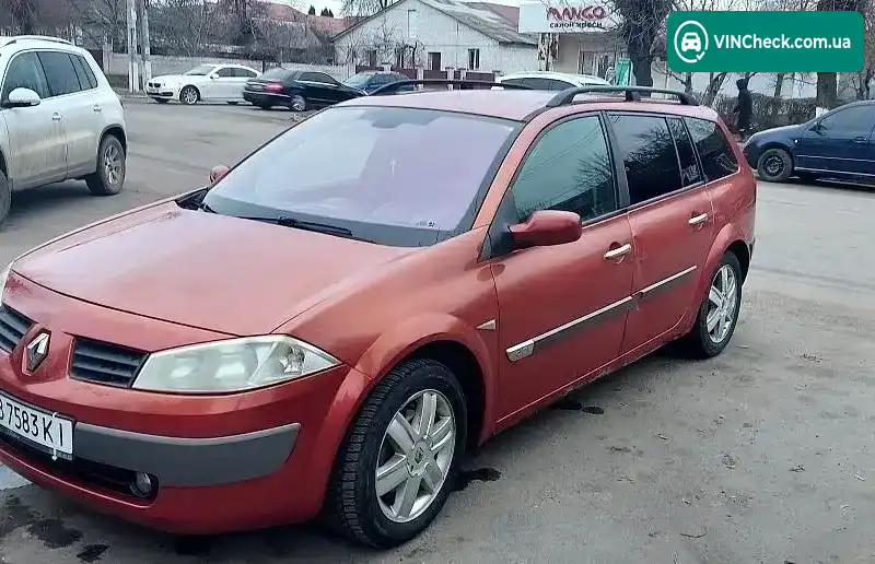 Renault Megane 2003, фото з оголошення 1 з 8, VIN VF1KMRF0529885280