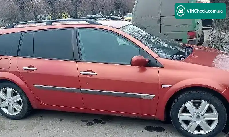 Renault Megane 2003, фото з оголошення 2 з 8, VIN VF1KMRF0529885280