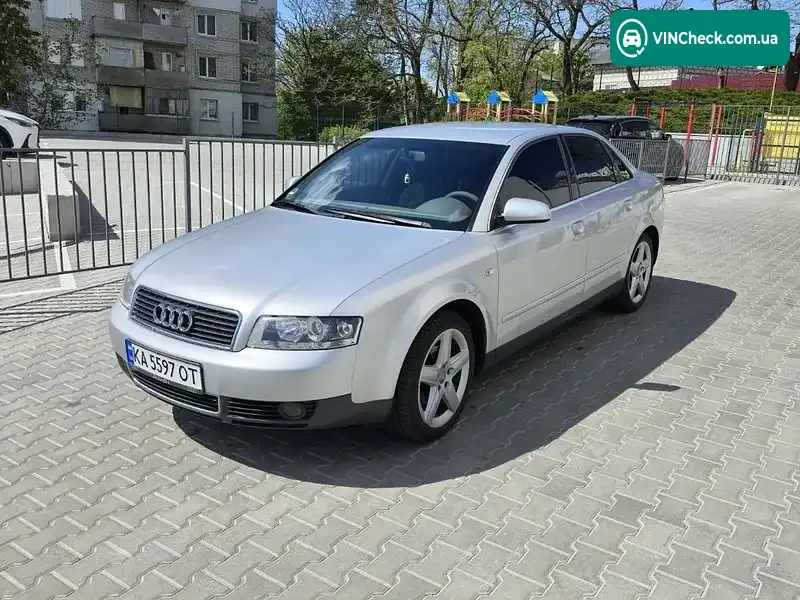 Audi A4 2001, фото з оголошення 1 з 12, VIN WAUZZZ8EZ1A023974