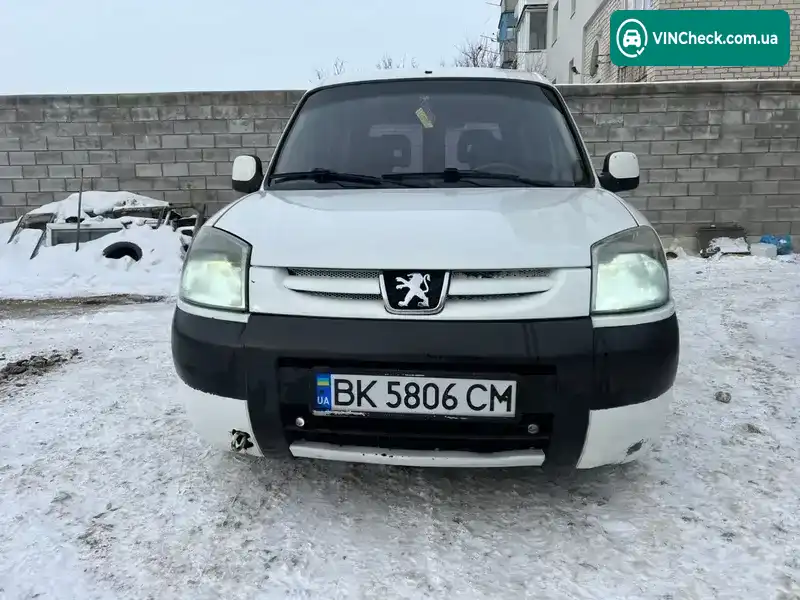 Peugeot Partner 2004, фото з оголошення 1 з 14, VIN VF3GBRHYB96086725