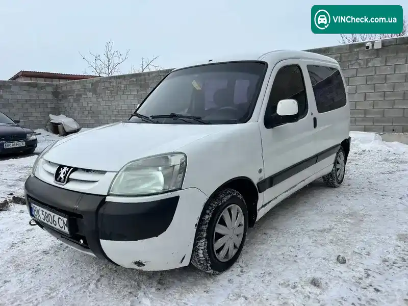 Peugeot Partner 2004, фото з оголошення 2 з 14, VIN VF3GBRHYB96086725