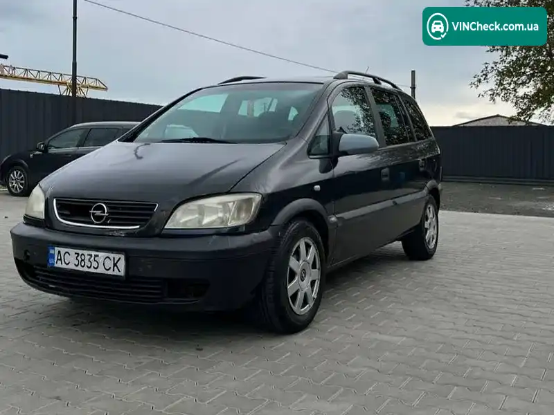 Opel Zafira 1999, фото з оголошення 1 з 19, VIN W0L0TGF75X2249197
