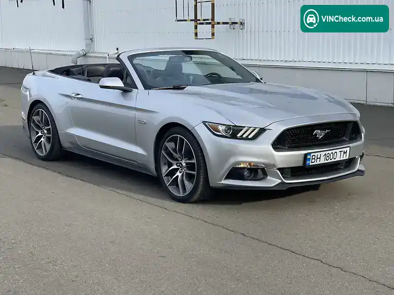 Ford Mustang 2016, фото з оголошення 1 з 21, VIN 1FATP8FF7H5220162