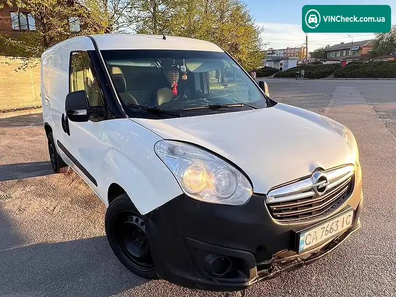 Opel Combo 2018, фото з оголошення 2 з 8, VIN W0L6WZR1BJ9635098