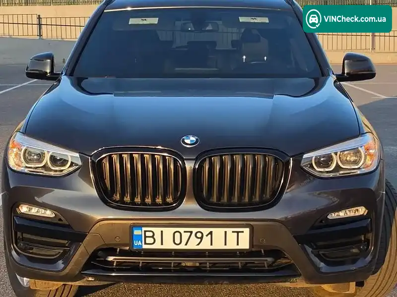 BMW X3 2018, фото з оголошення 2 з 20, VIN 5UXTR9C56JLD68831