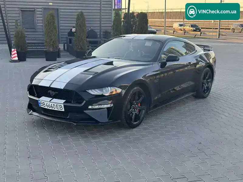 Ford Mustang 2019, фото з оголошення 1 з 21, VIN 1FA6P8CF7L5105863