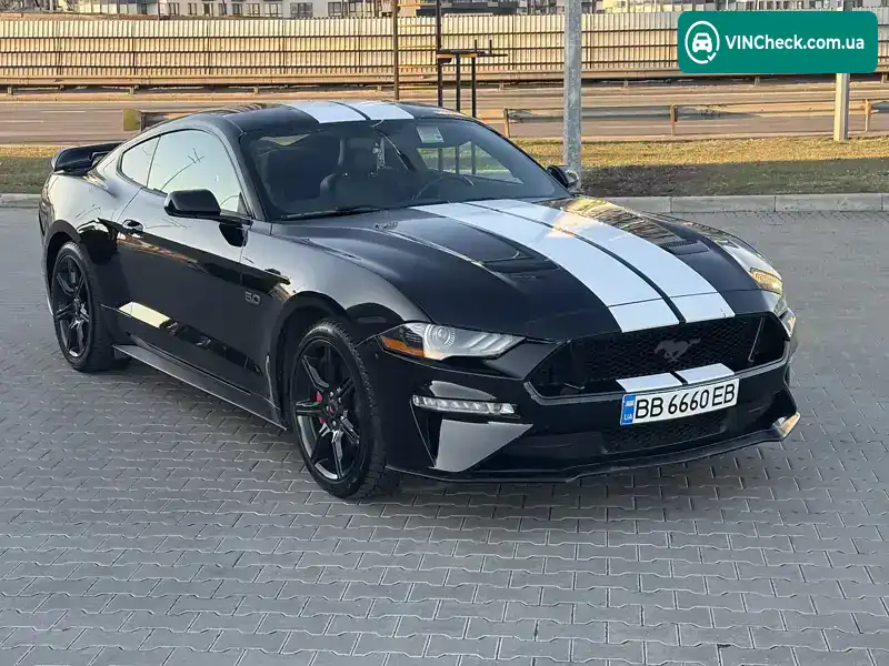 Ford Mustang 2019, фото з оголошення 2 з 21, VIN 1FA6P8CF7L5105863