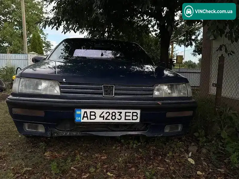 Peugeot 605 1991, фото з оголошення 1 з 18, VIN VF36BRDZ290800703