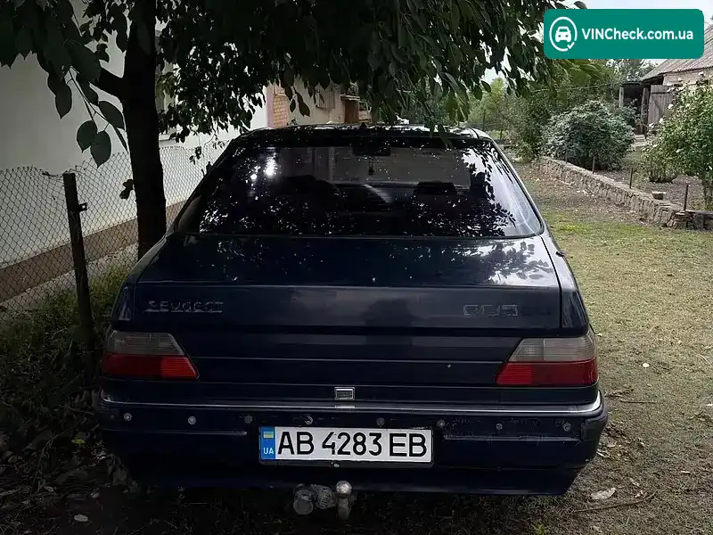 Peugeot 605 1991, фото з оголошення 2 з 18, VIN VF36BRDZ290800703