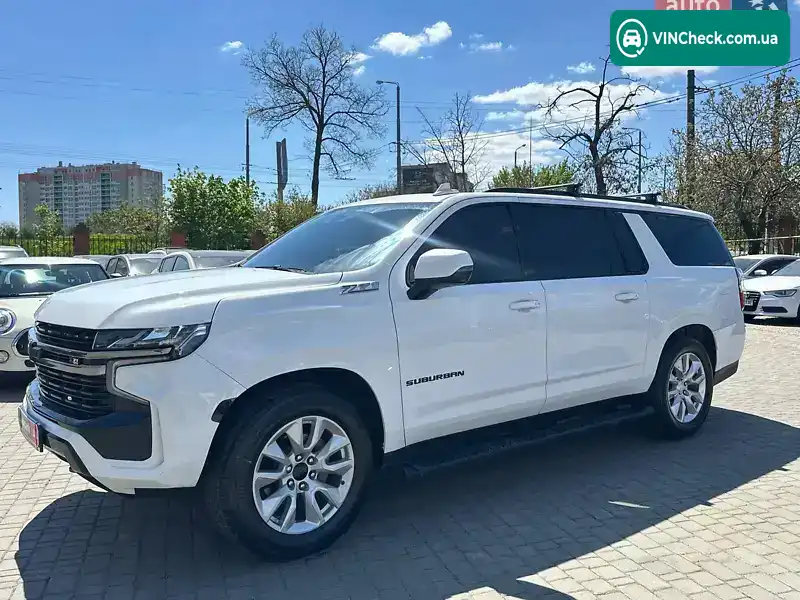 Chevrolet Suburban 2021, фото з оголошення 1 з 21, VIN 1GNSKDKD2MR341161