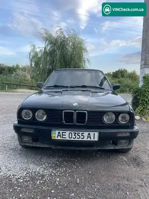 BMW 3 Series 1986, фото з оголошення 1 з 10, VIN WBAAK110301305793
