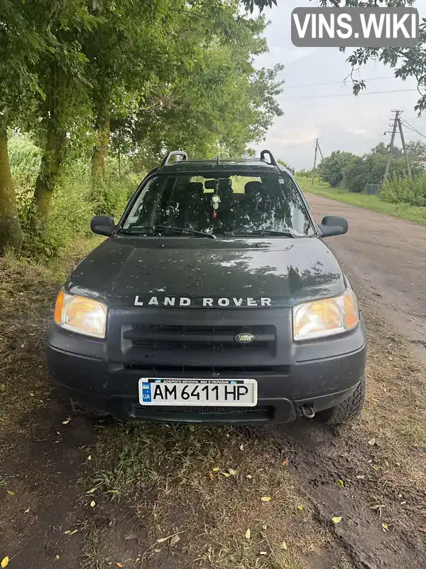 Land Rover Freelander 2003, фото з оголошення 1 з 16, VIN SALLNABE73A280480