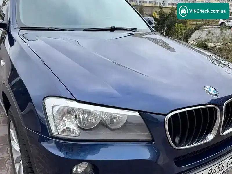 BMW X3 2013, фото з оголошення 2 з 20, VIN WBAWY310X00A84444