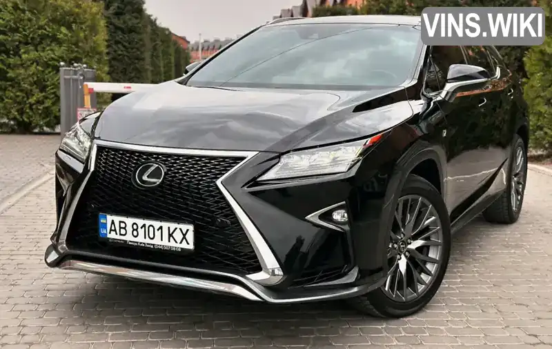 Lexus RX 2016, фото з оголошення 1 з 21, VIN 2T2BZMCA9GC015165