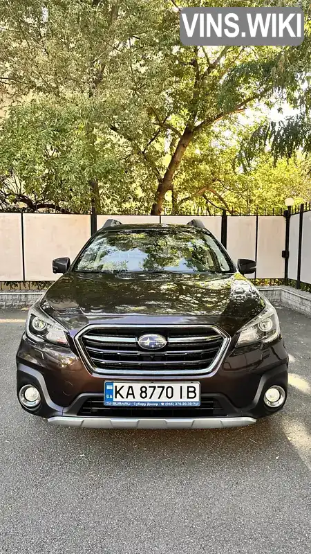 Subaru Outback 2018, фото з оголошення 1 з 21, VIN JF1BS9LC2JG158322