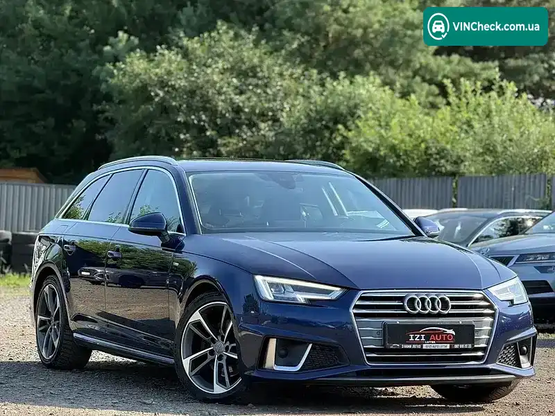 Audi A4 2019, фото з оголошення 1 з 20, VIN WAUZZZF47KA074750