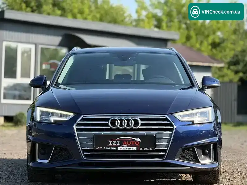 Audi A4 2019, фото з оголошення 2 з 20, VIN WAUZZZF47KA074750