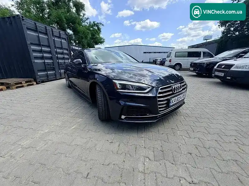 Audi A5 Sportback 2018, фото з оголошення 1 з 20, VIN WAUENCF5XJA126841