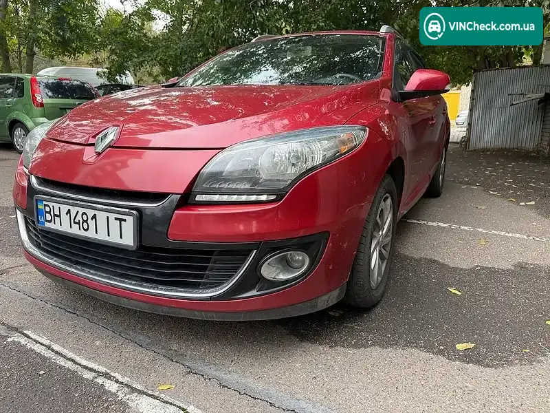 Renault Megane 2012, фото з оголошення 1 з 20, VIN VF1KZ090347513391