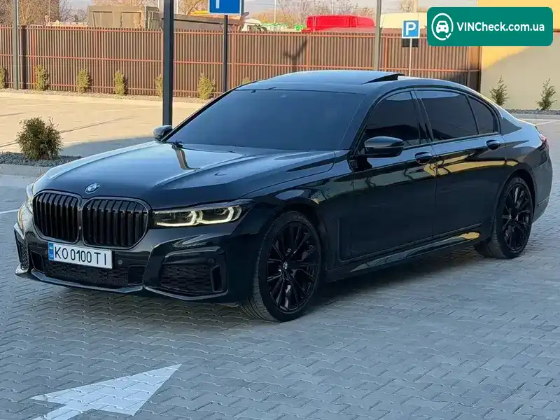 BMW 7 Series 2019, фото з оголошення 1 з 11, VIN WBA7T2C02LGF96642
