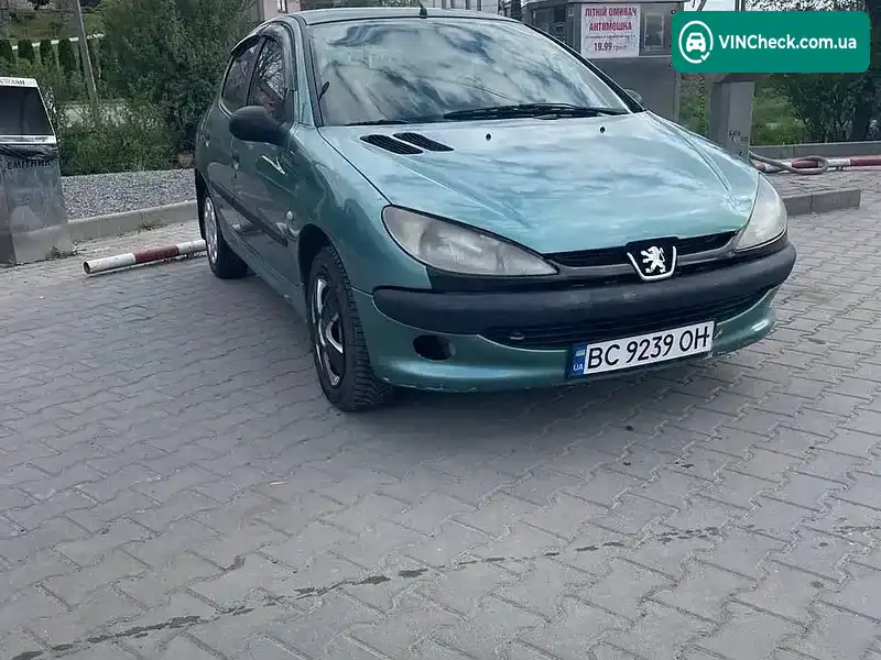 Peugeot 206 2001, фото з оголошення 1 з 13, VIN VF32AKFWF41326316