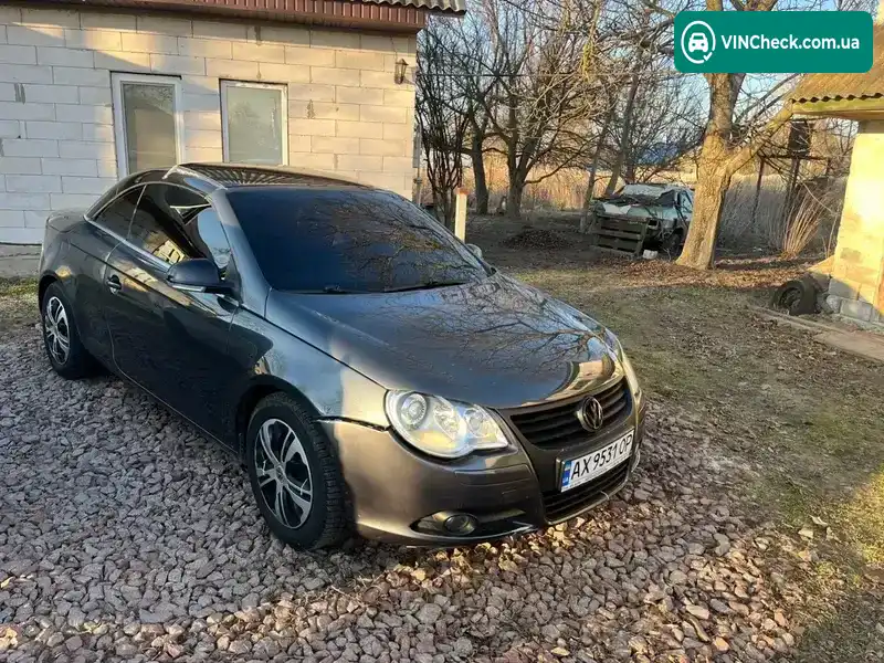 Volkswagen Eos 2008, фото з оголошення 1 з 17, VIN WVWZZZ1FZ8V045139