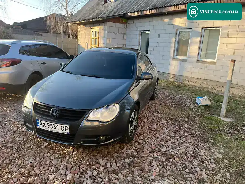 Volkswagen Eos 2008, фото з оголошення 2 з 17, VIN WVWZZZ1FZ8V045139