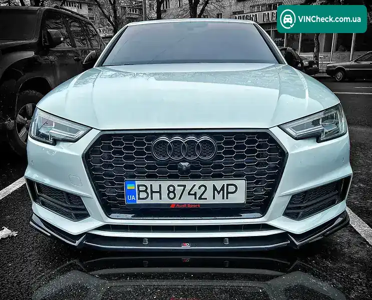 Audi A4 2017, фото з оголошення 1 з 20, VIN WAUFNAF47JA105753