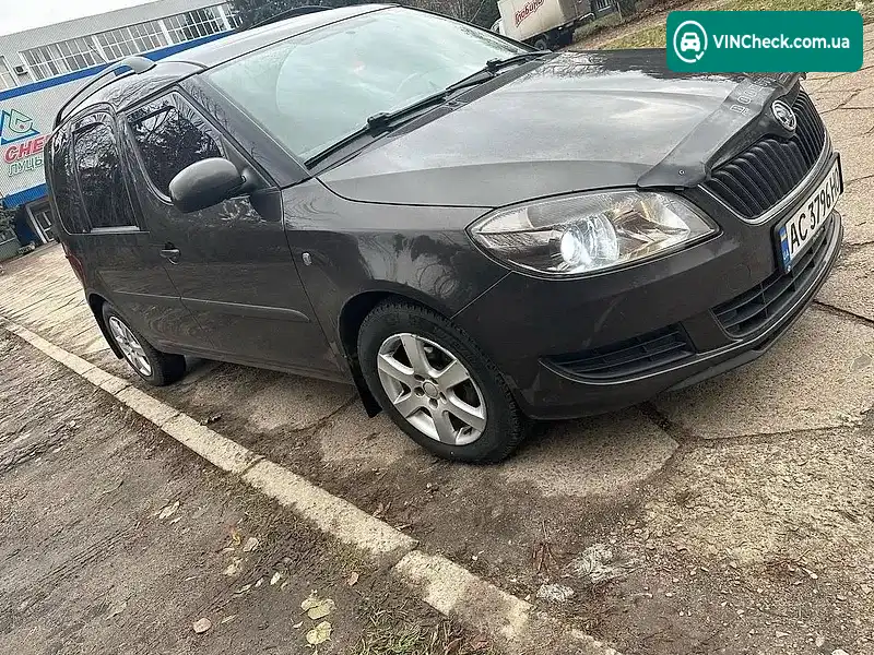 Skoda Roomster 2011, фото з оголошення 1 з 6, VIN TMBNC25J1B7011366