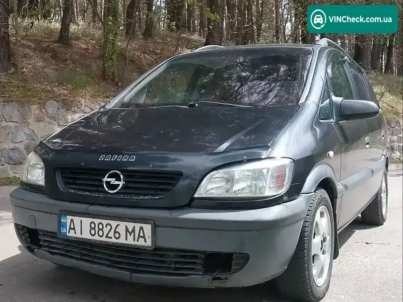 Opel Zafira 2002, фото з оголошення 1 з 20, VIN W0L0TGF7522152776