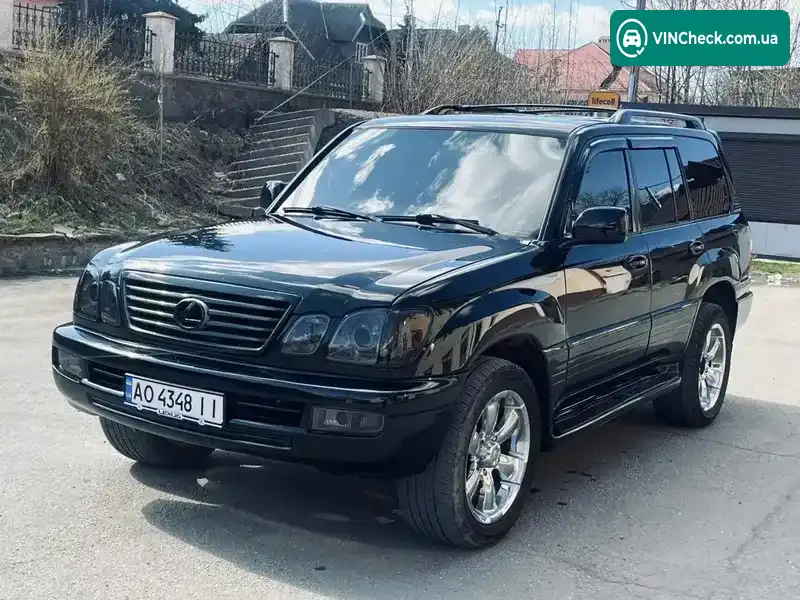 Lexus LX 2005, фото з оголошення 1 з 12, VIN JTJHT00W454001177