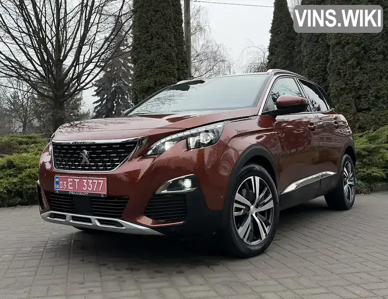 Peugeot 3008 2020, фото з оголошення 1 з 21, VIN VF3MCYHZRLS212641
