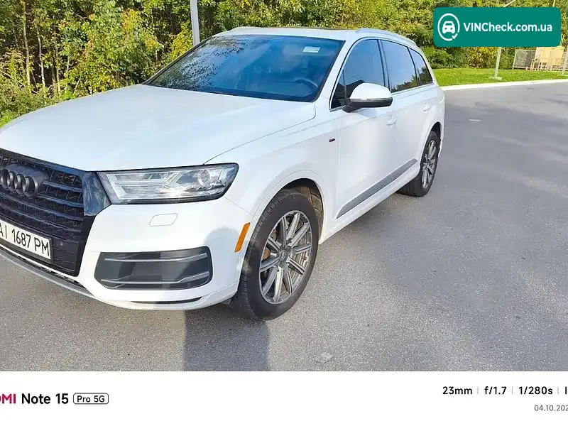 Audi Q7 2017, фото з оголошення 1 з 20, VIN WA1LHAF73HD048607