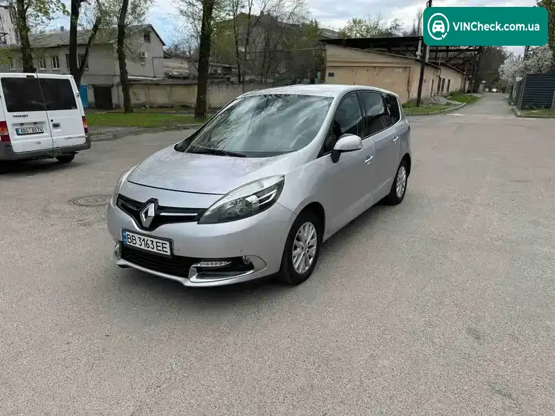 Renault Scenic 2014, фото з оголошення 1 з 19, VIN VF1JZ14P651517608