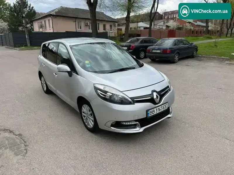 Renault Scenic 2014, фото з оголошення 2 з 19, VIN VF1JZ14P651517608