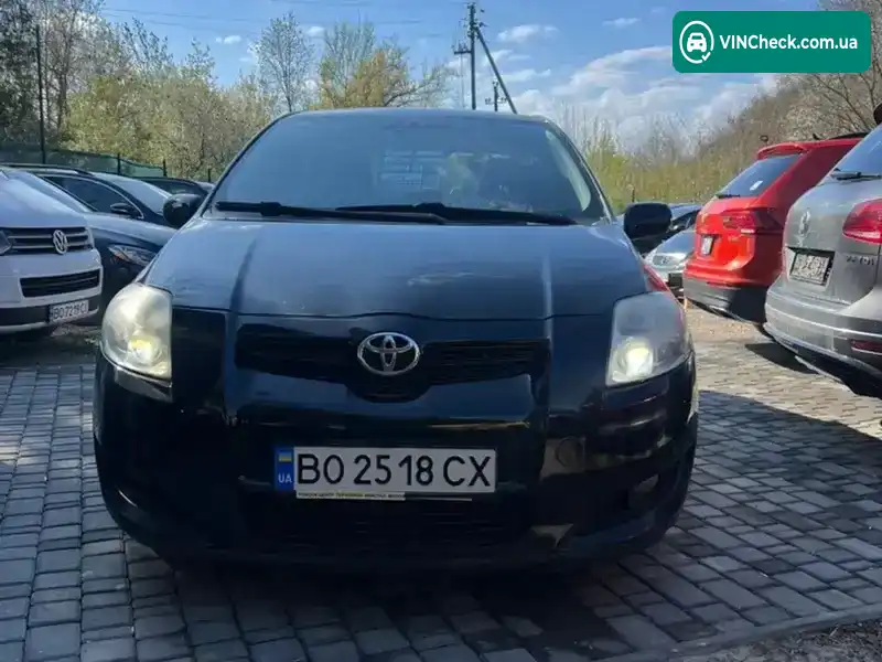 Toyota Auris 2008, фото з оголошення 2 з 14, VIN NMTKV56EX0R034016