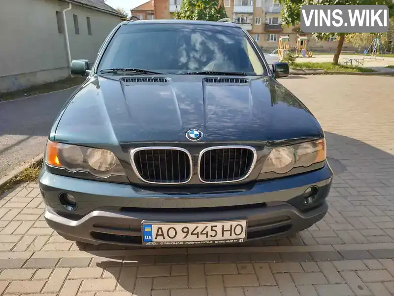 BMW X5 2002, фото з оголошення 1 з 11, VIN WBAFA710X0LN20927