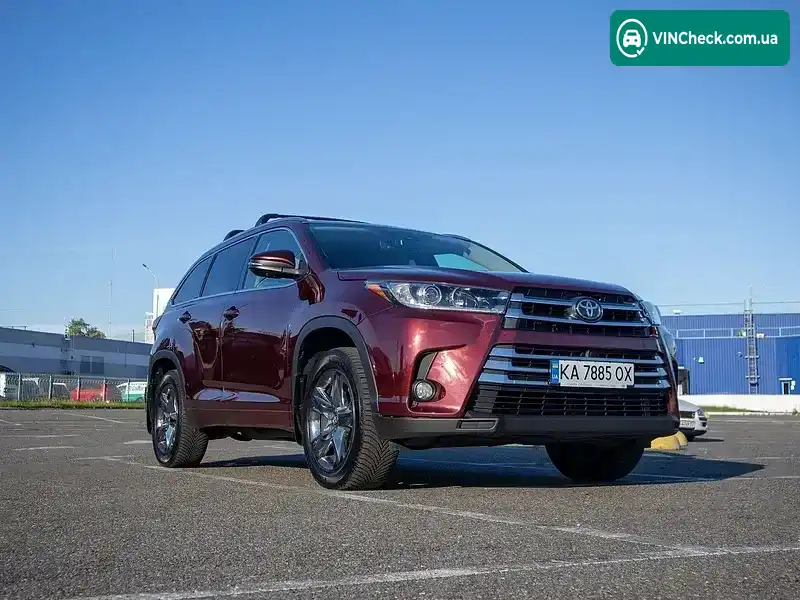 Toyota Highlander 2017, фото з оголошення 1 з 20, VIN 5TDDZRFH6HS380611