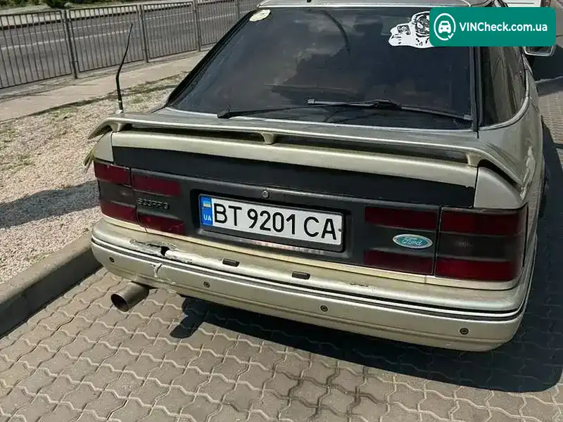 Ford Scorpio 1987, фото з оголошення 2 з 4, VIN WF0AXXGAGAHJ07437