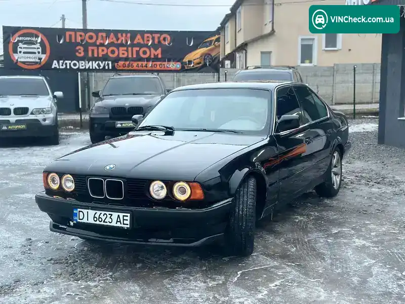 BMW 5 Series 1991, фото з оголошення 2 з 9, VIN WBAHB510X0BD72832