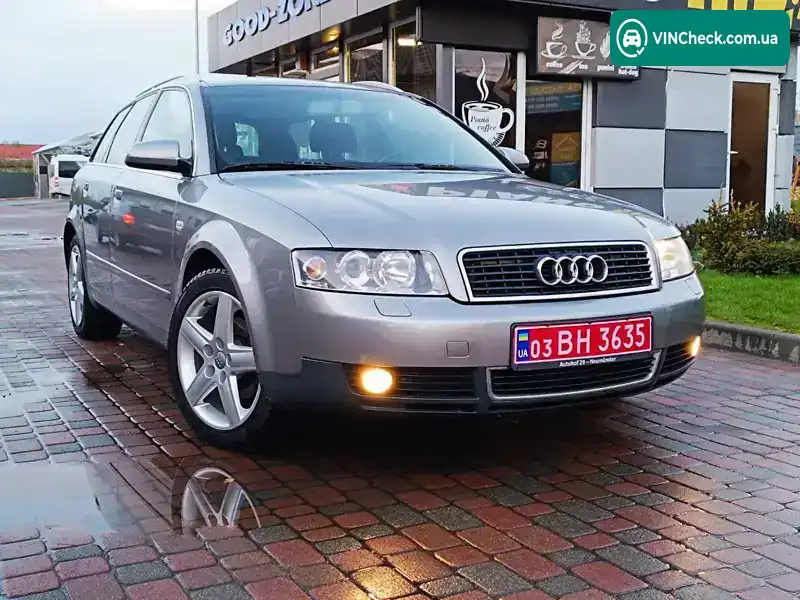 Audi A4 2003, фото з оголошення 1 з 20, VIN WAUZZZ8E74A032488