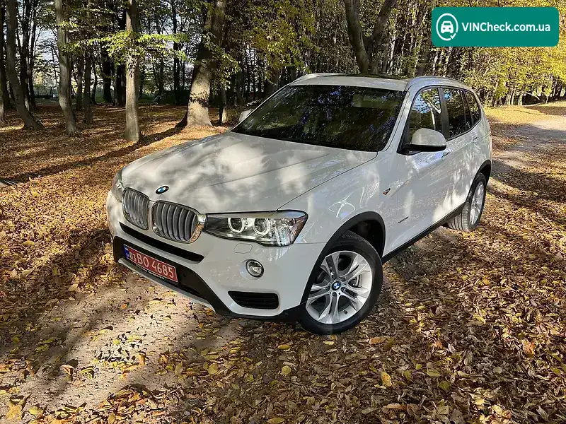 BMW X3 2014, фото з оголошення 1 з 20, VIN 5UXWX7C58F0K31886