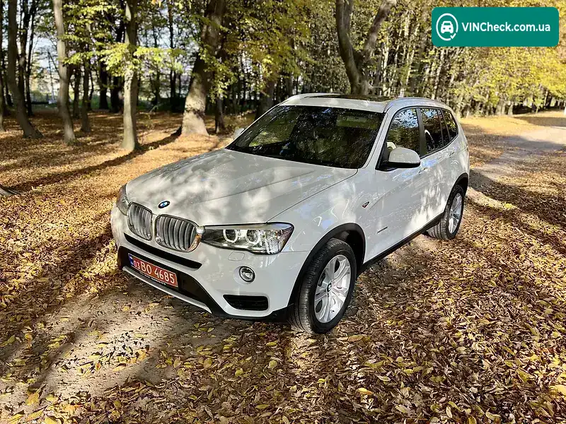 BMW X3 2014, фото з оголошення 2 з 20, VIN 5UXWX7C58F0K31886
