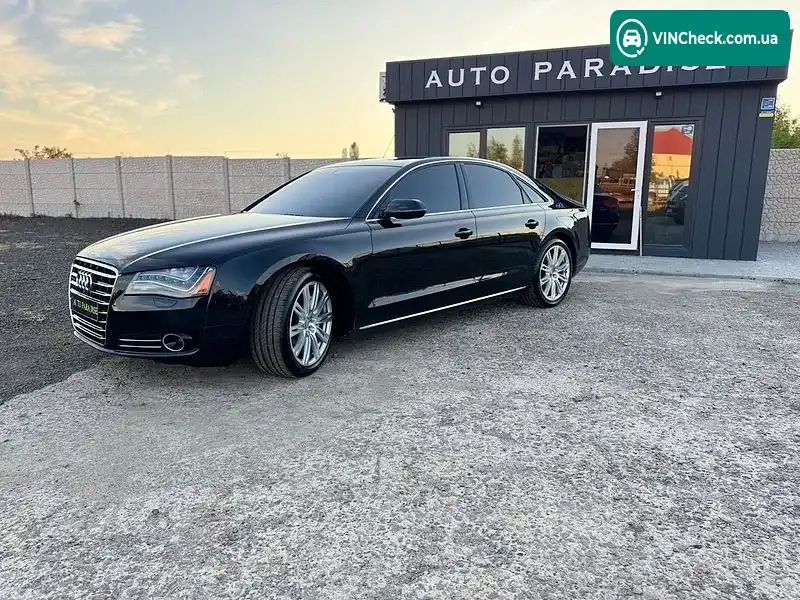 Audi A8 2013, фото з оголошення 1 з 20, VIN WAUAGAFD4EN010246