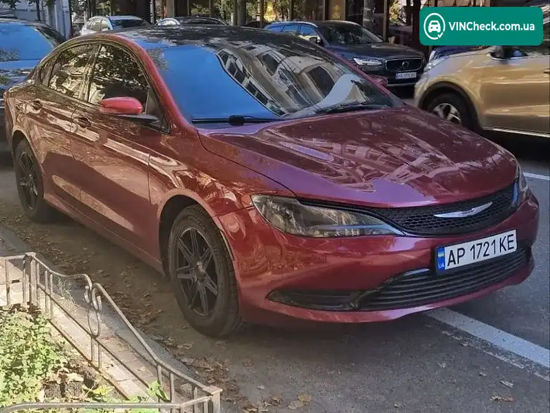 Chrysler 200 2015, фото з оголошення 1 з 9, VIN 1C3CCCAB4FN734243