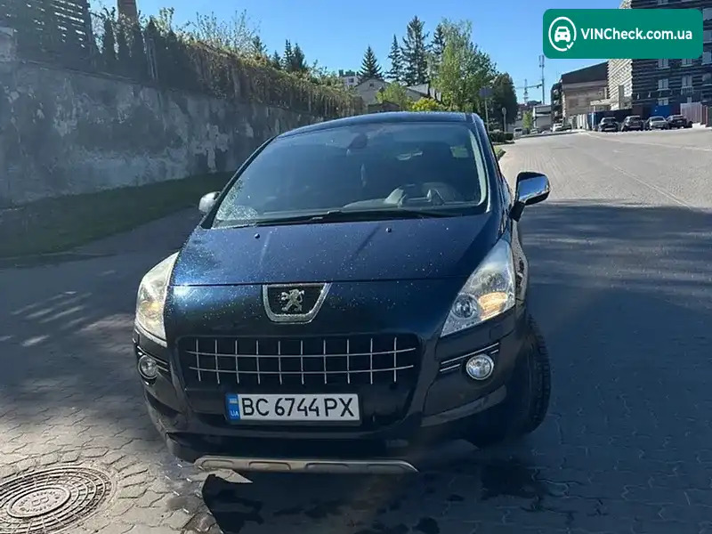 Peugeot 3008 2010, фото з оголошення 1 з 7, VIN VF30U5FV8AS233808