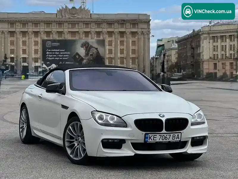 BMW 6 Series 2013, фото з оголошення 2 з 21, VIN WBAYP1C57ED216209