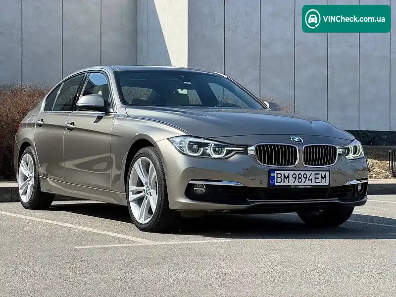 BMW 3 Series 2018, фото з оголошення 1 з 20, VIN WBA8F1C56JAE97551