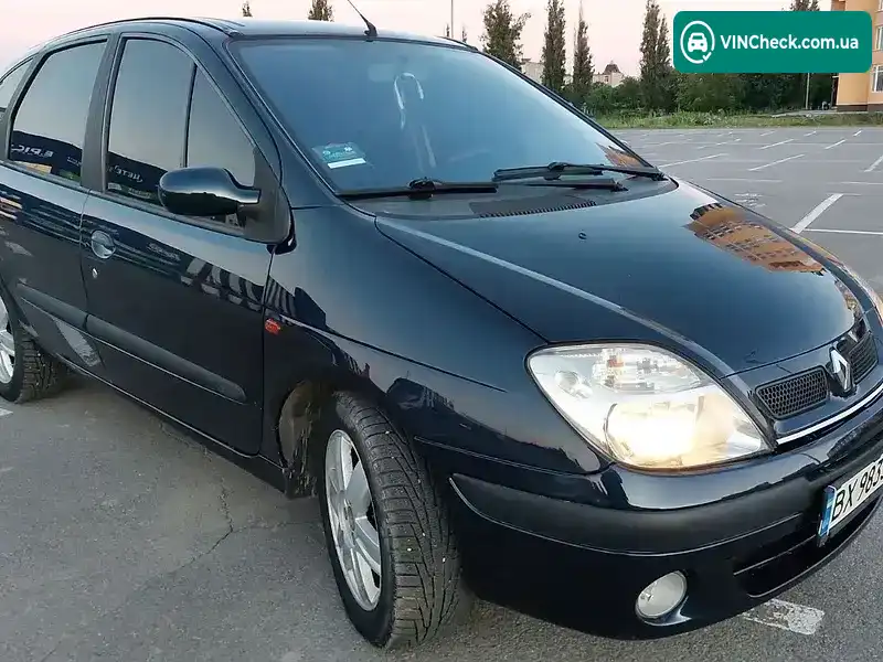 Renault Scenic 2000, фото з оголошення 2 з 21, VIN VF1JA0N0222277634