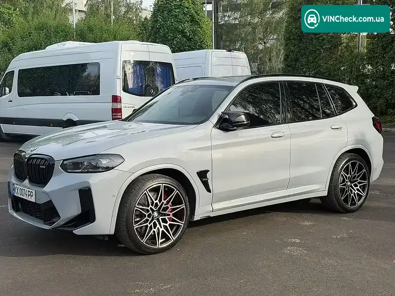 BMW X3 M 2022, фото з оголошення 2 з 10, VIN 5YM13EC0XN9M66145